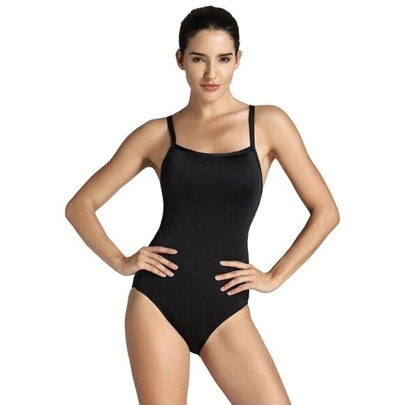 Women's Athletic Competitive One‎ Piece Swimsuit Racerback Bathing Suits 38 new - Picture 1 of 12
